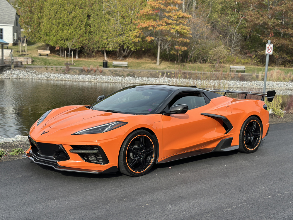 2022 Corvette C8 side profile